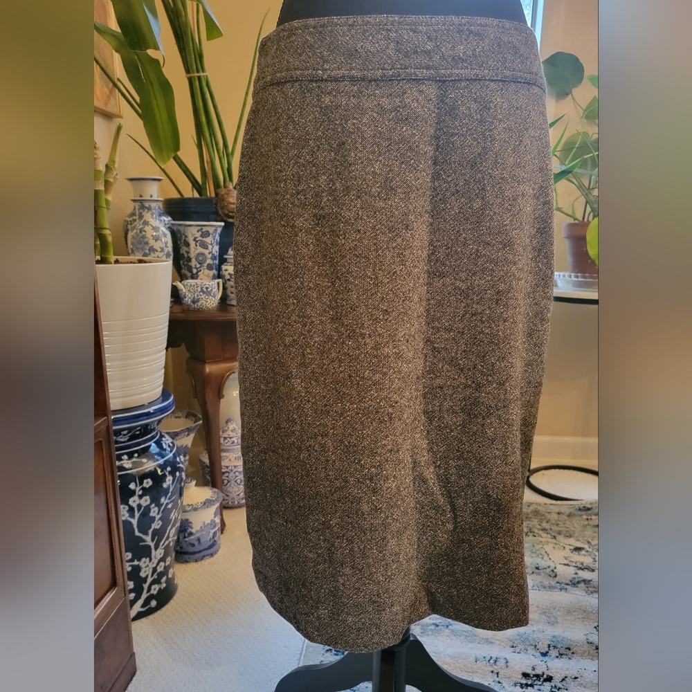 Gap Knee-Length Tweed Skirt sz8